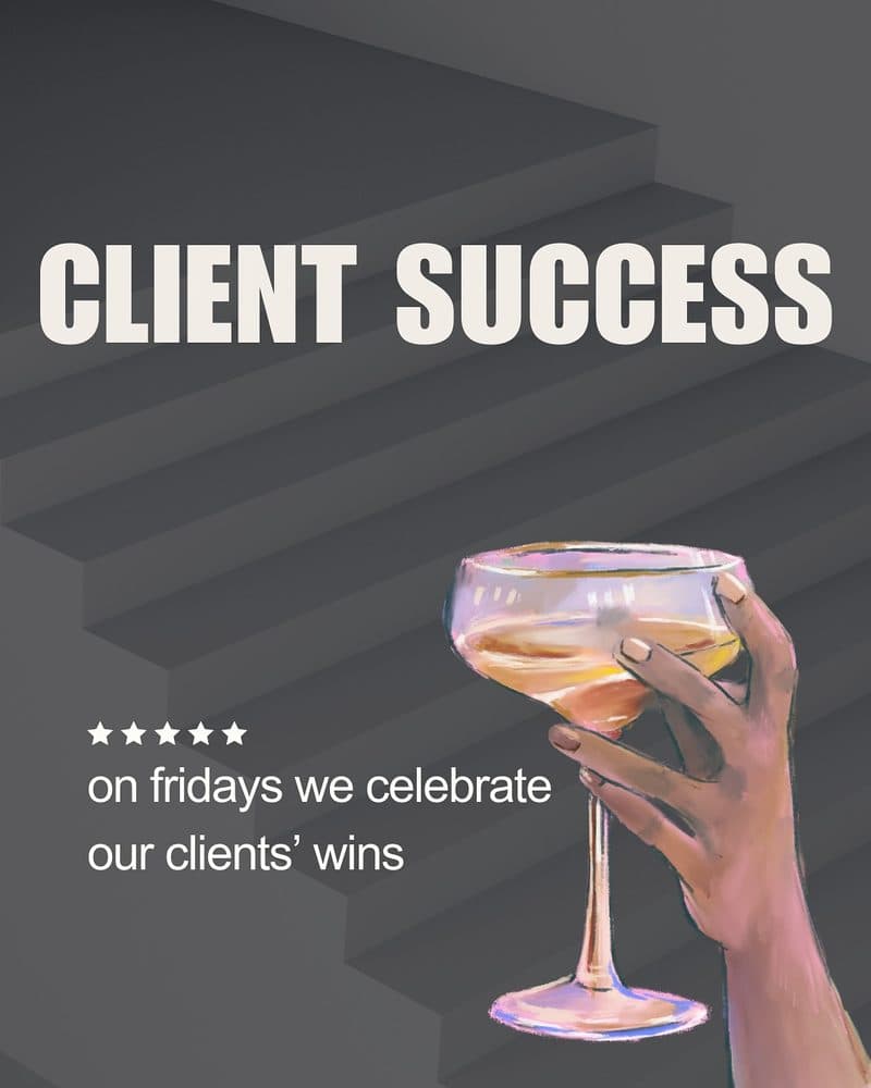 Carousel cover: client win cards, Friday edition