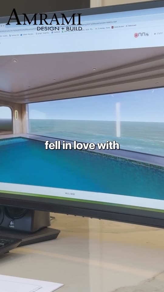 Still from an Amrami Design + Build ad