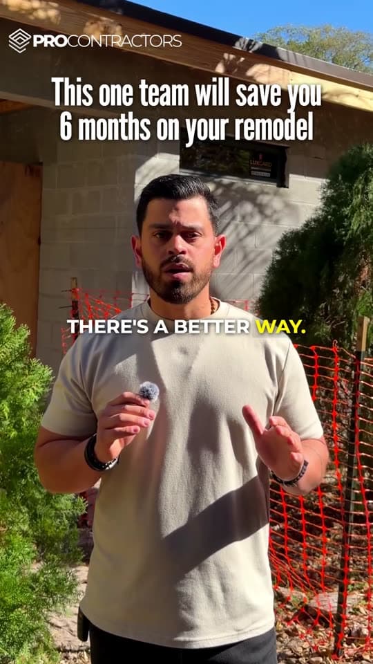 Still from a Procontractors ad