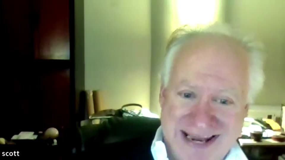 Scott Himmel on a video call