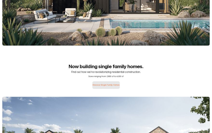 Minimal Living Concepts website